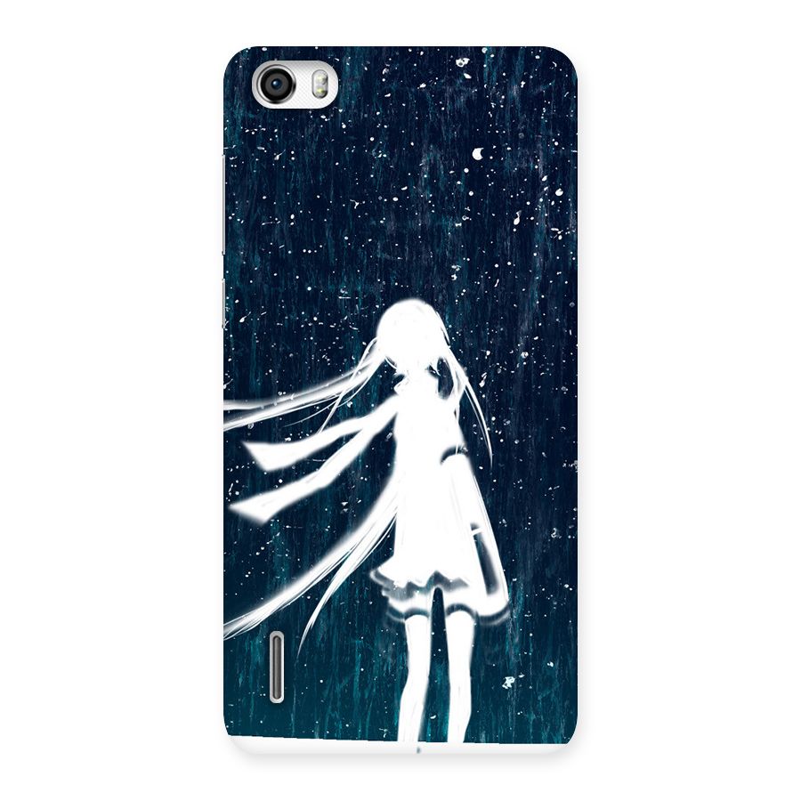 Rain White Girl Back Case for Honor 6