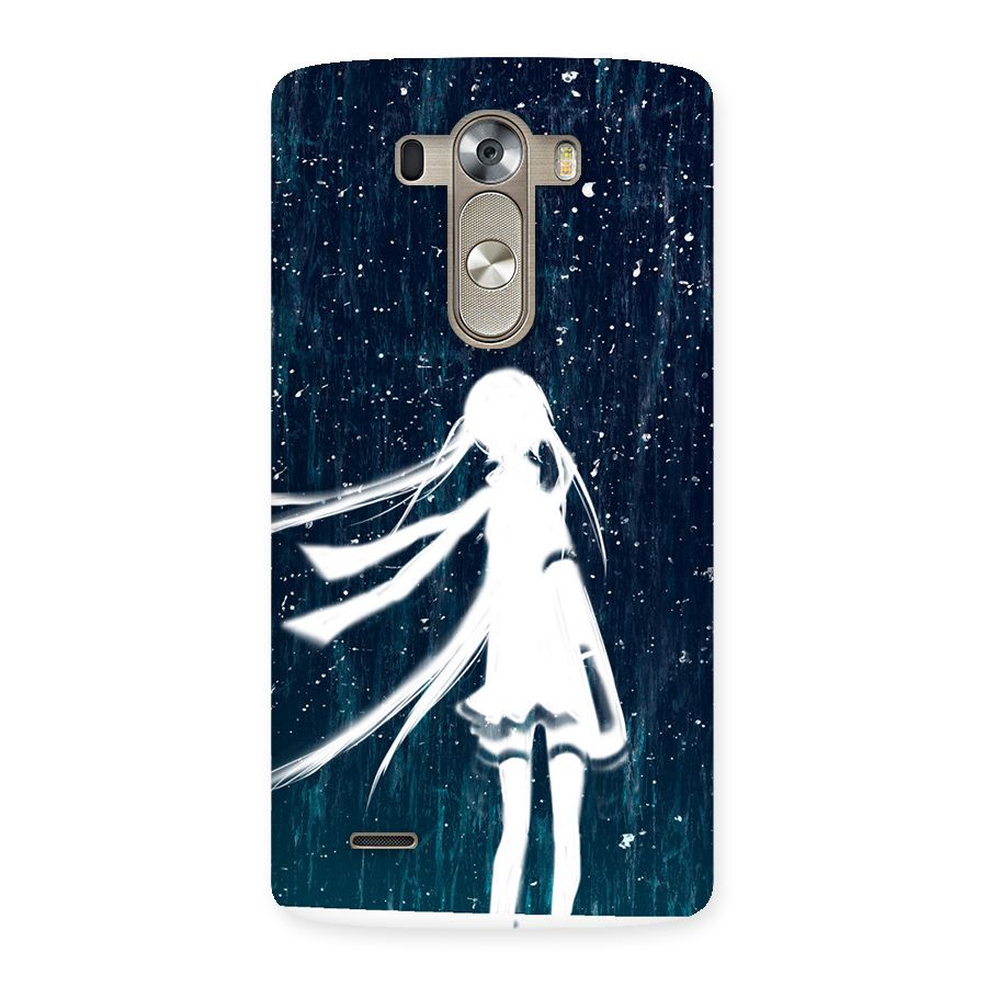Rain White Girl Back Case for LG G3