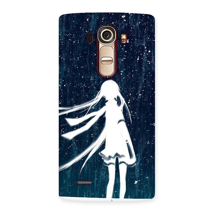 Rain White Girl Back Case for LG G4