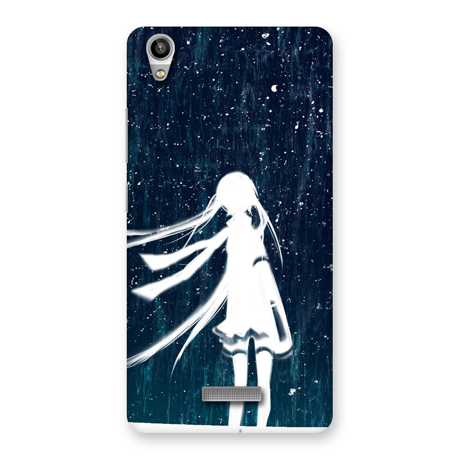 Rain White Girl Back Case for Lava-Pixel-V1