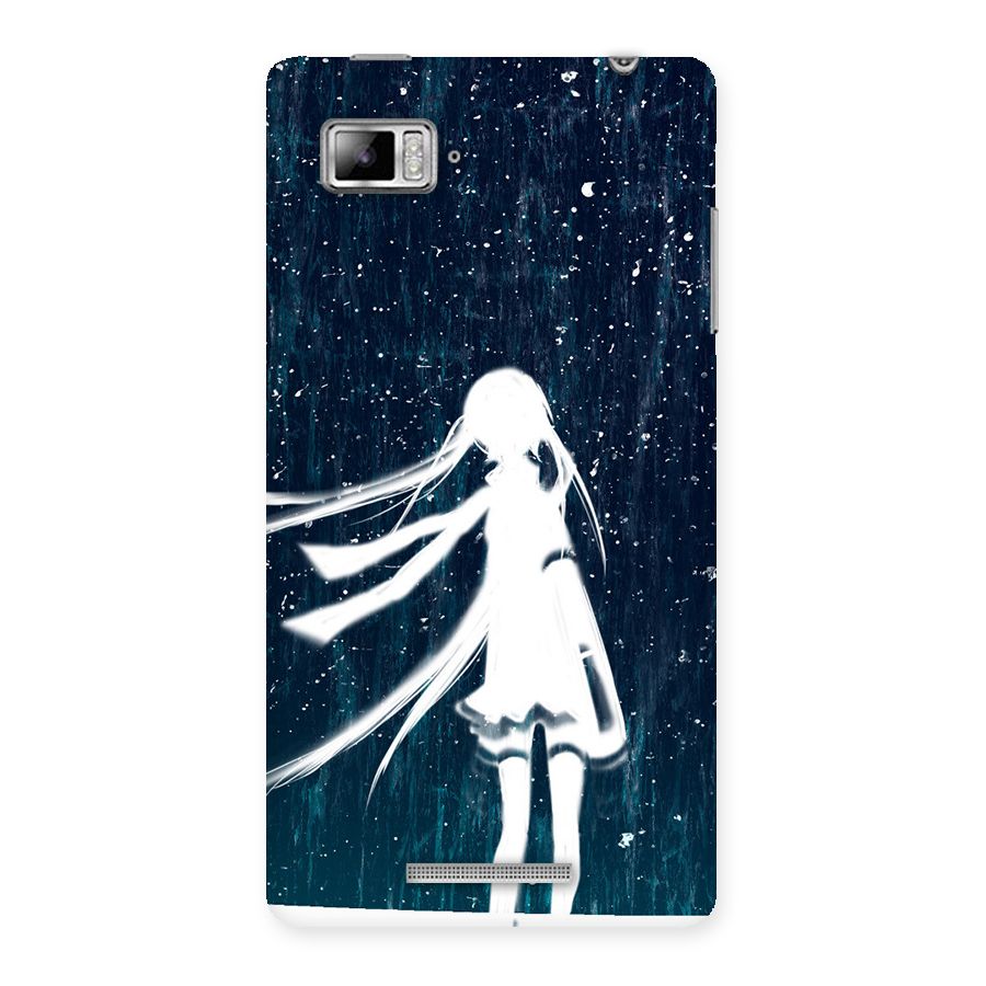 Rain White Girl Back Case for Lenovo Vibe Z K910