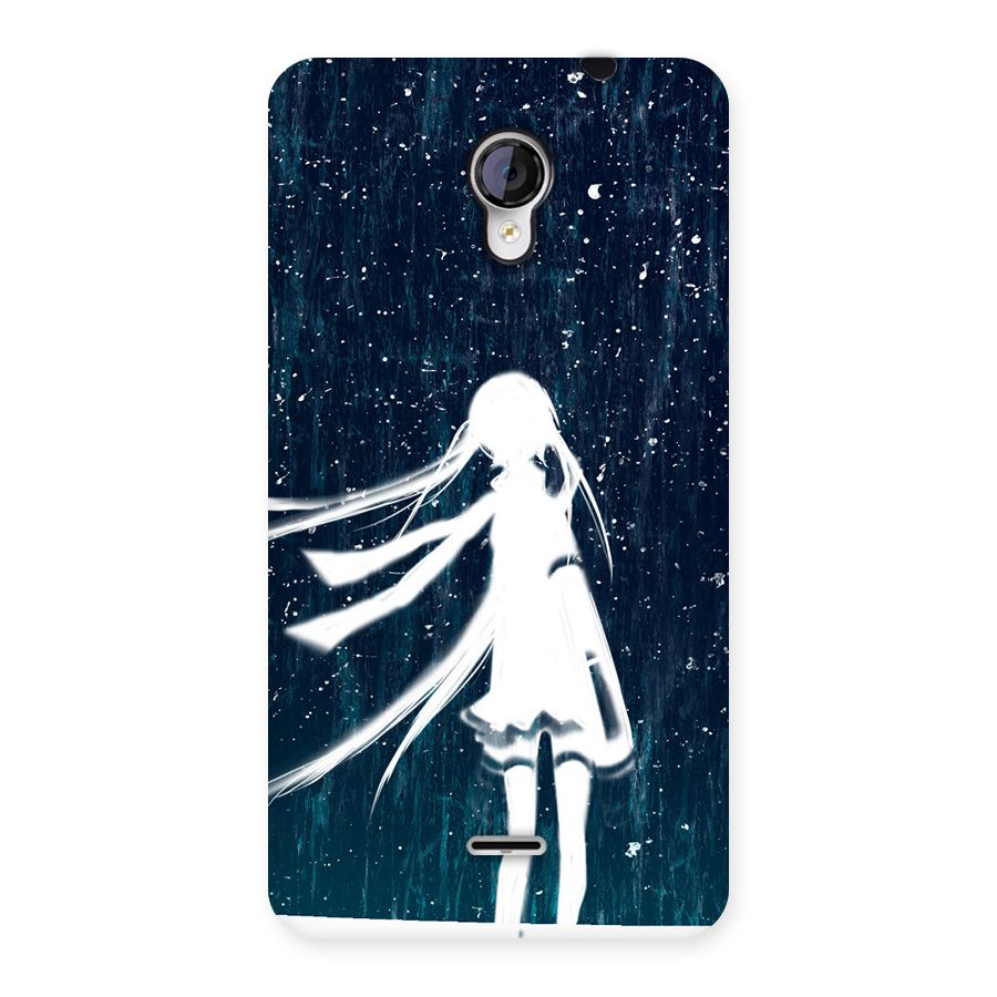 Rain White Girl Back Case for Micromax Unite 2 A106