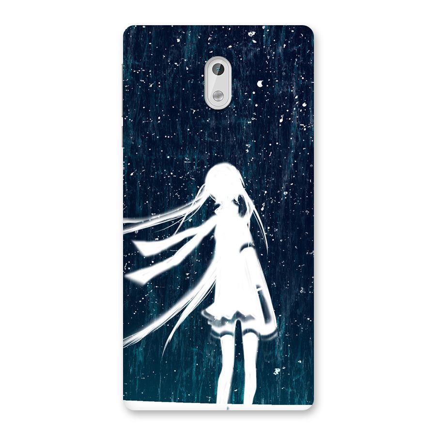 Rain White Girl Back Case for Nokia 3
