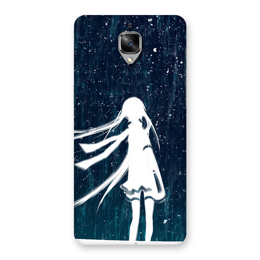 Rain White Girl Back Case for OnePlus 3T