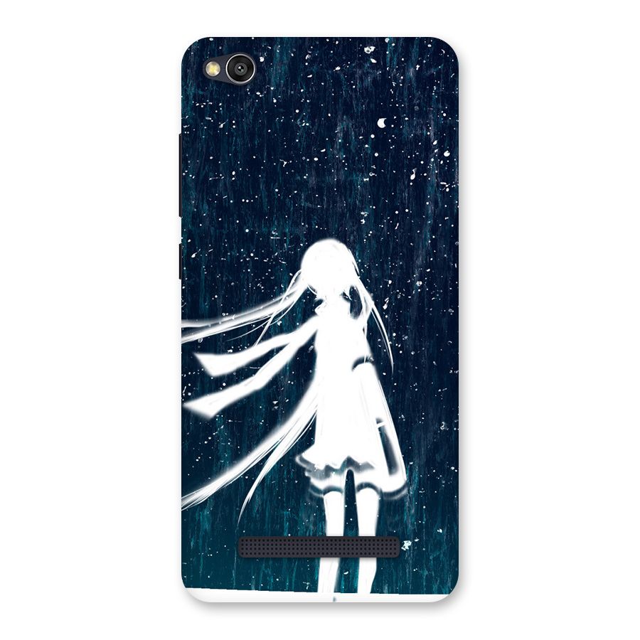 Rain White Girl Back Case for Redmi 4A