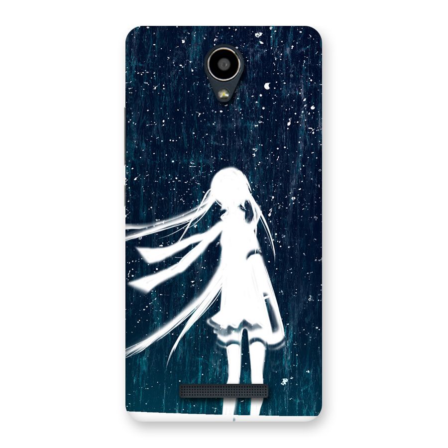 Rain White Girl Back Case for Redmi Note 2