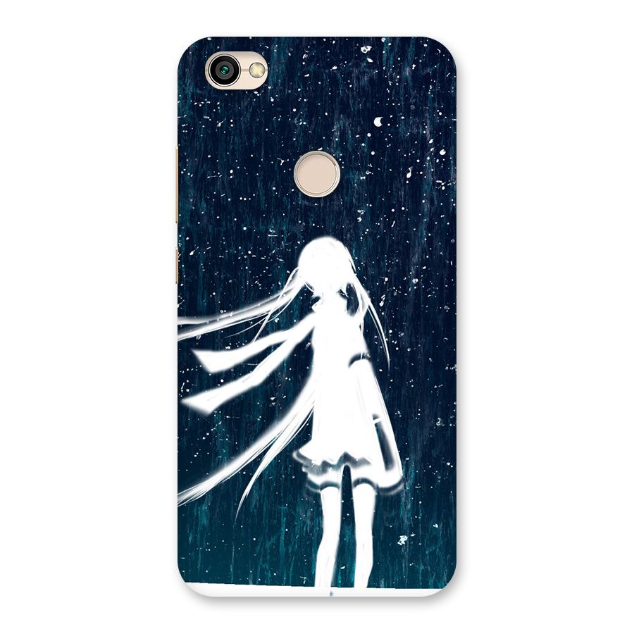 Rain White Girl Back Case for Redmi Y1 2017