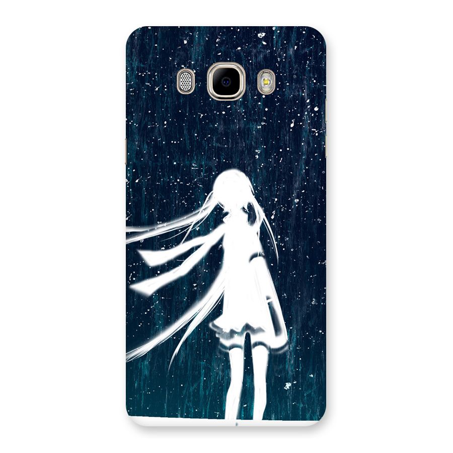 Rain White Girl Back Case for Samsung Galaxy J7 2016