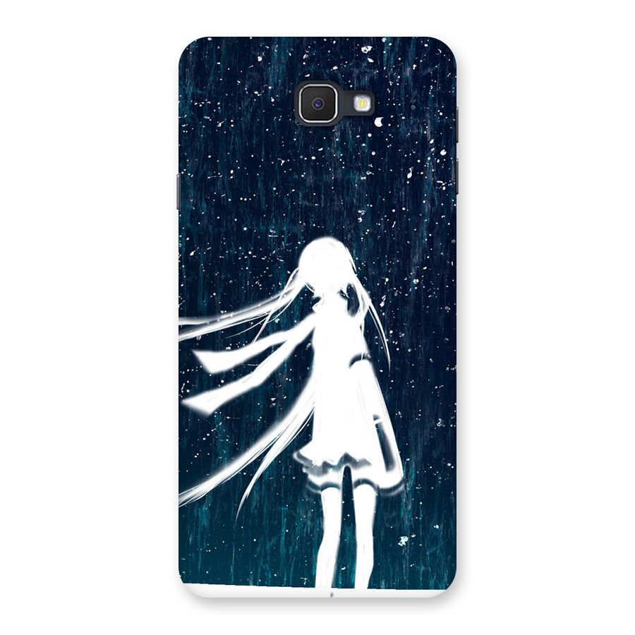 Rain White Girl Back Case for Samsung Galaxy J7 Prime