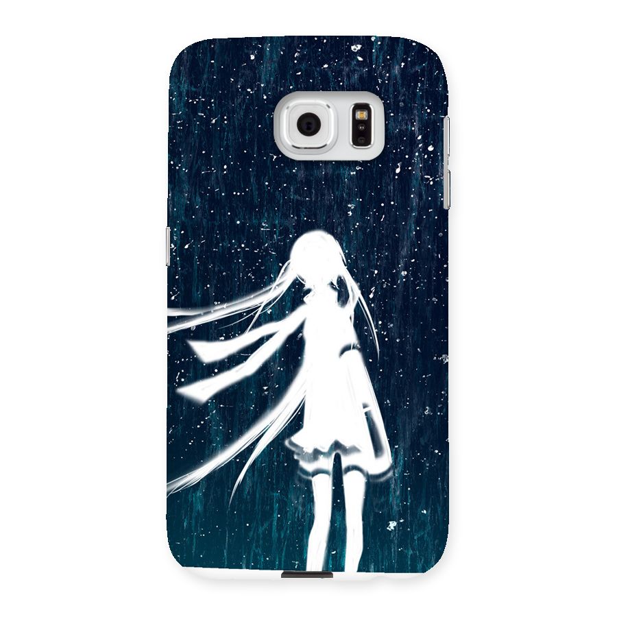 Rain White Girl Back Case for Samsung Galaxy S6