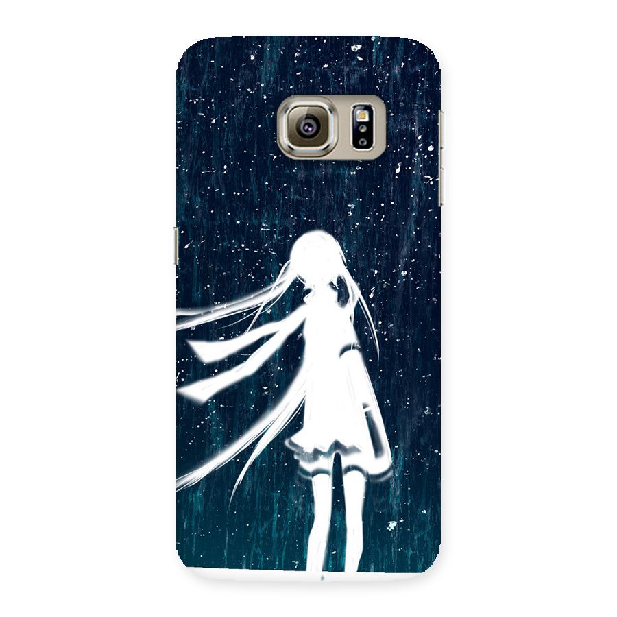 Rain White Girl Back Case for Samsung Galaxy S6 Edge Plus