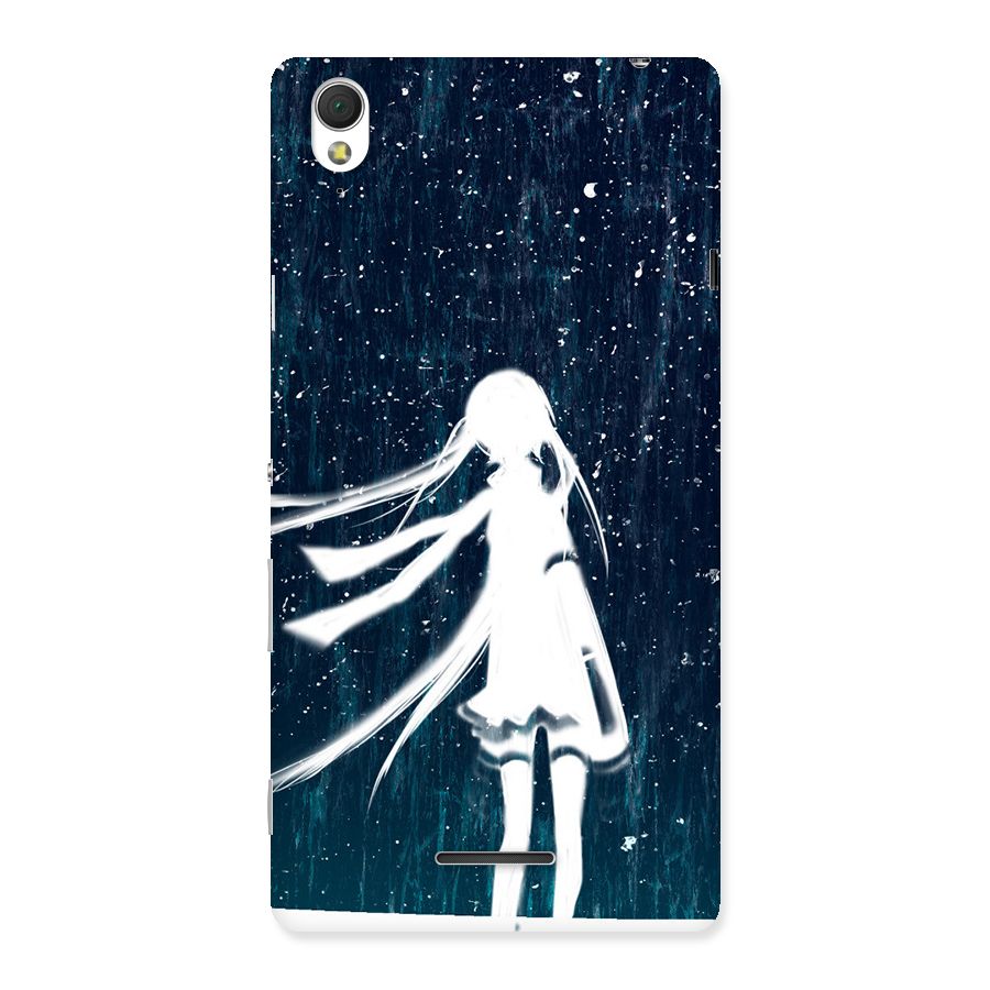 Rain White Girl Back Case for Sony Xperia T3