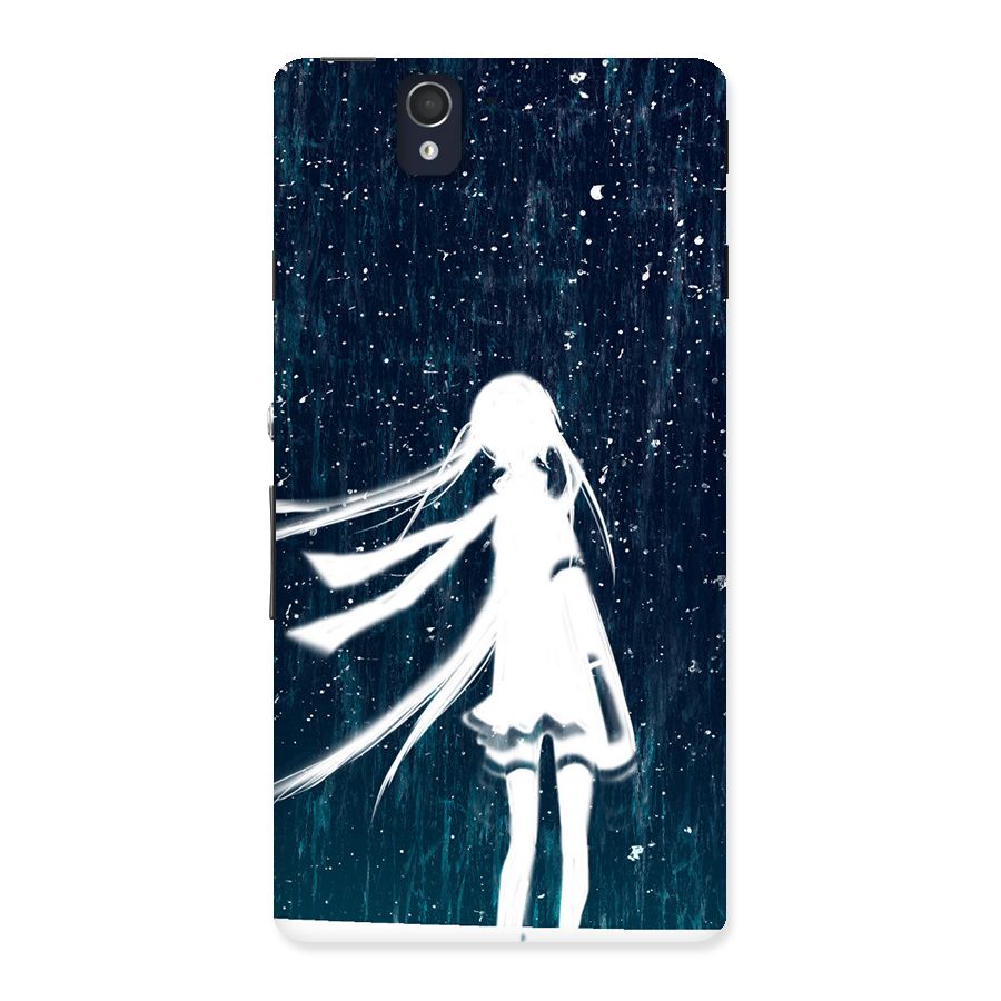 Rain White Girl Back Case for Sony Xperia Z