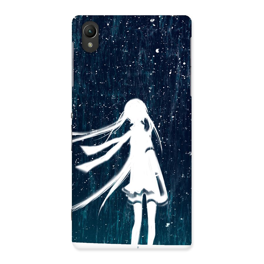 Rain White Girl Back Case for Sony Xperia Z2