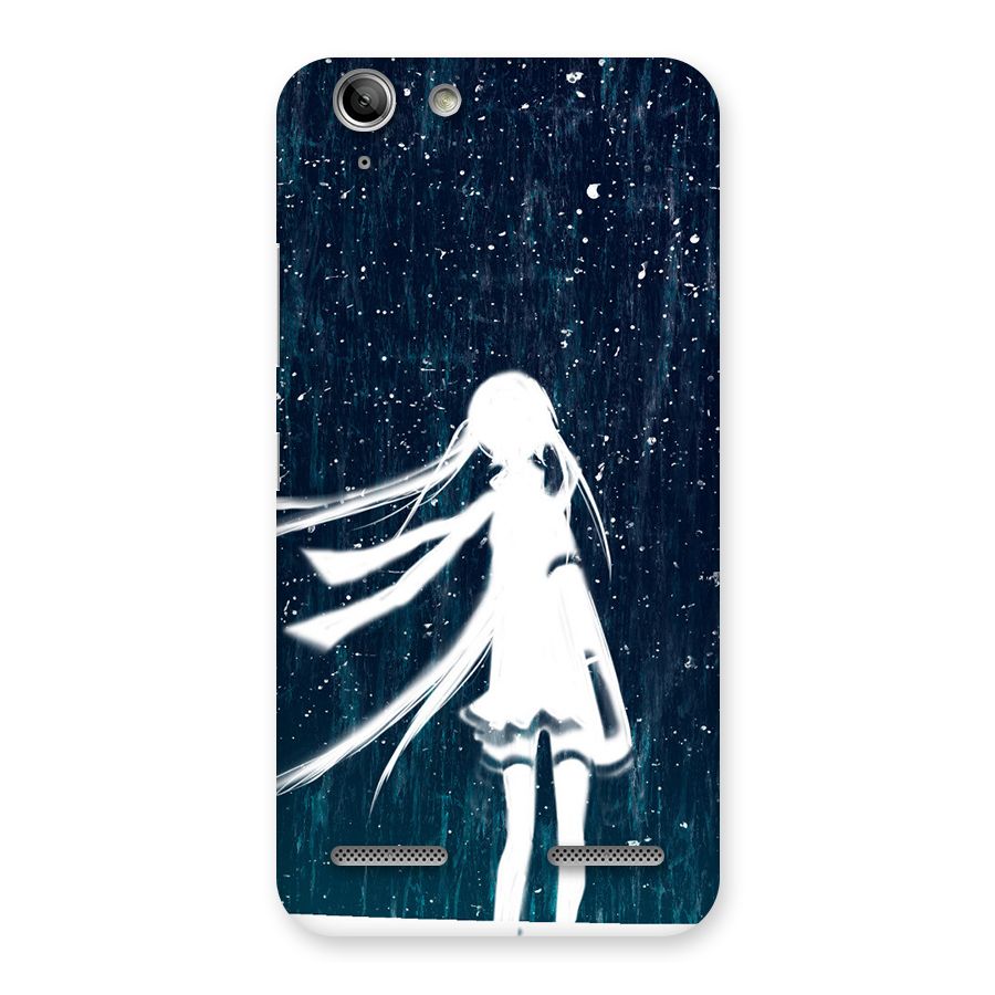 Rain White Girl Back Case for Vibe K5