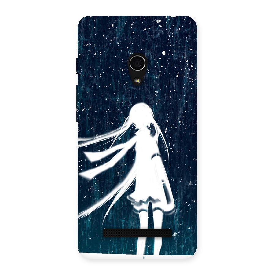 Rain White Girl Back Case for Zenfone 5