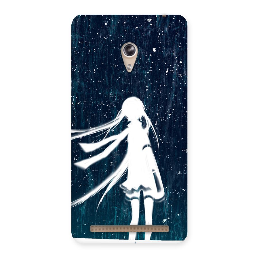 Rain White Girl Back Case for Zenfone 6