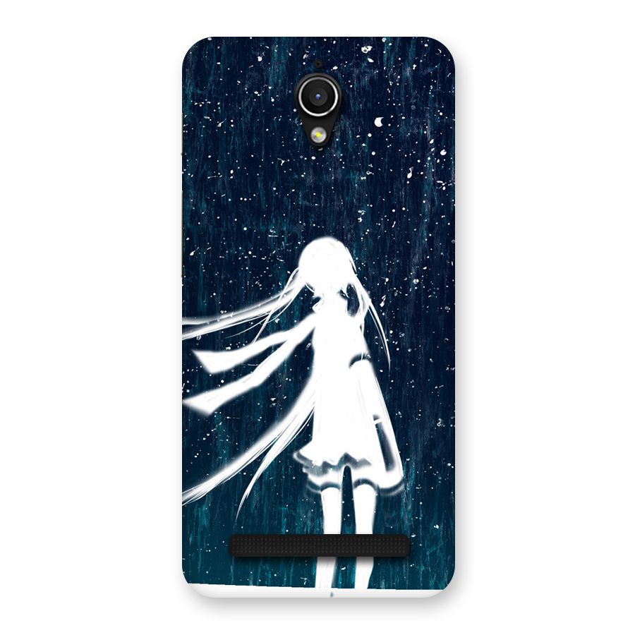Rain White Girl Back Case for Zenfone Go