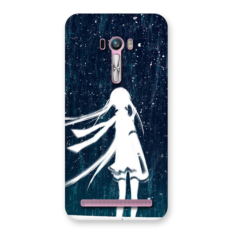 Rain White Girl Back Case for Zenfone Selfie