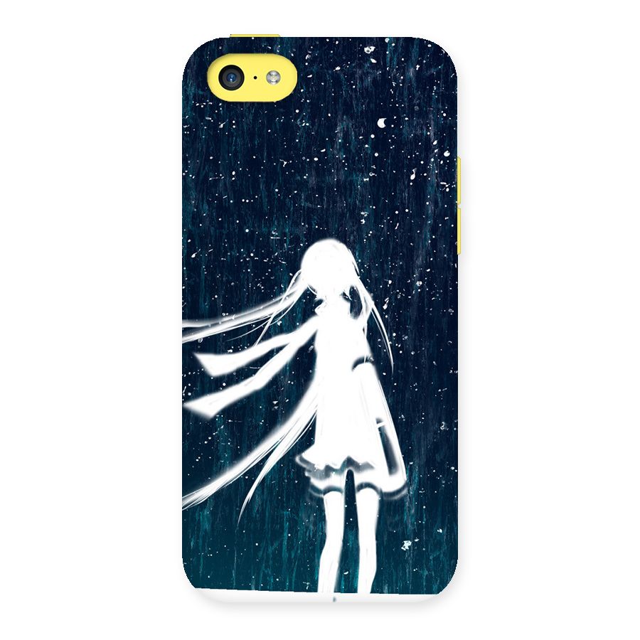 Rain White Girl Back Case for iPhone 5C