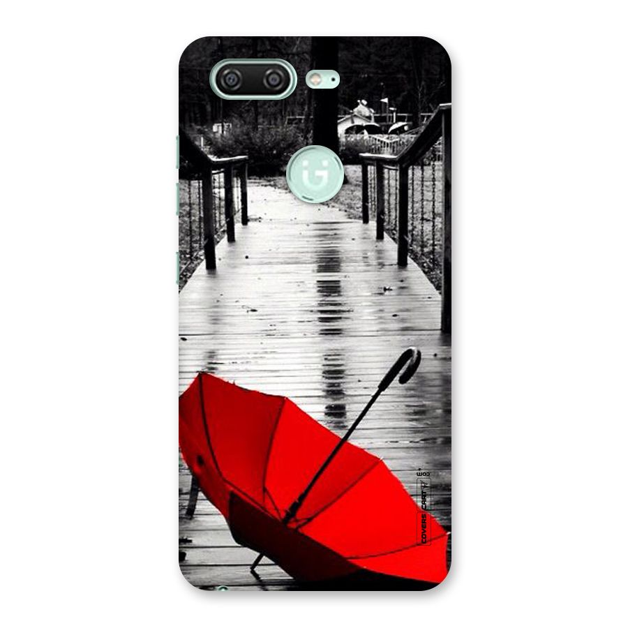 Rainy Red Umbrella Back Case for Gionee S10
