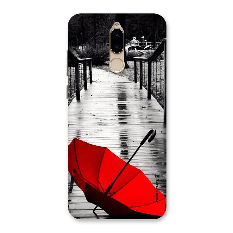 Rainy Red Umbrella Back Case for Honor 9i