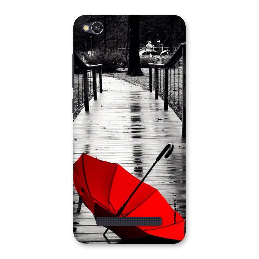 Rainy Red Umbrella Back Case for Redmi 4A
