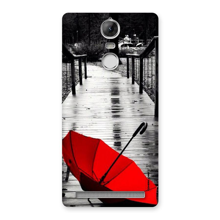 Rainy Red Umbrella Back Case for Vibe K5 Note