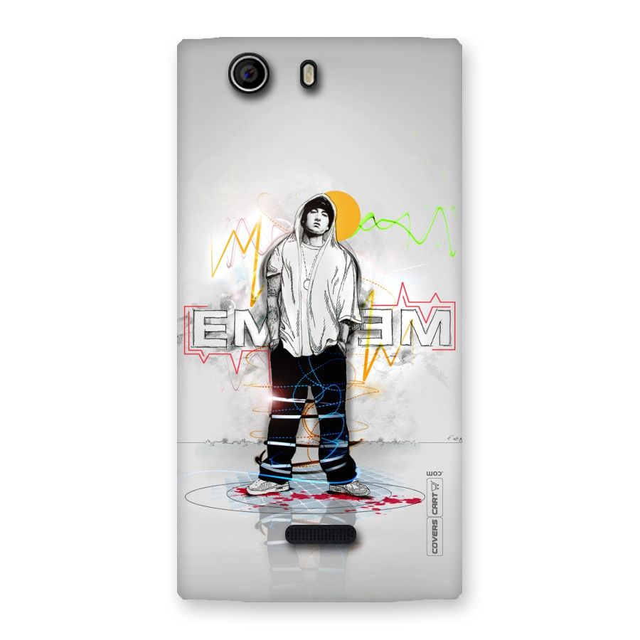 Rap King Eminem Back Case for Canvas Nitro 2 E311