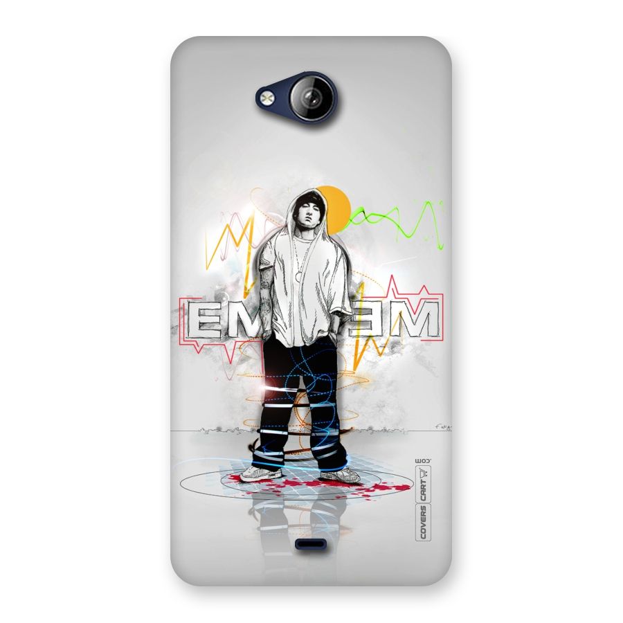 Rap King Eminem Back Case for Canvas Play Q355