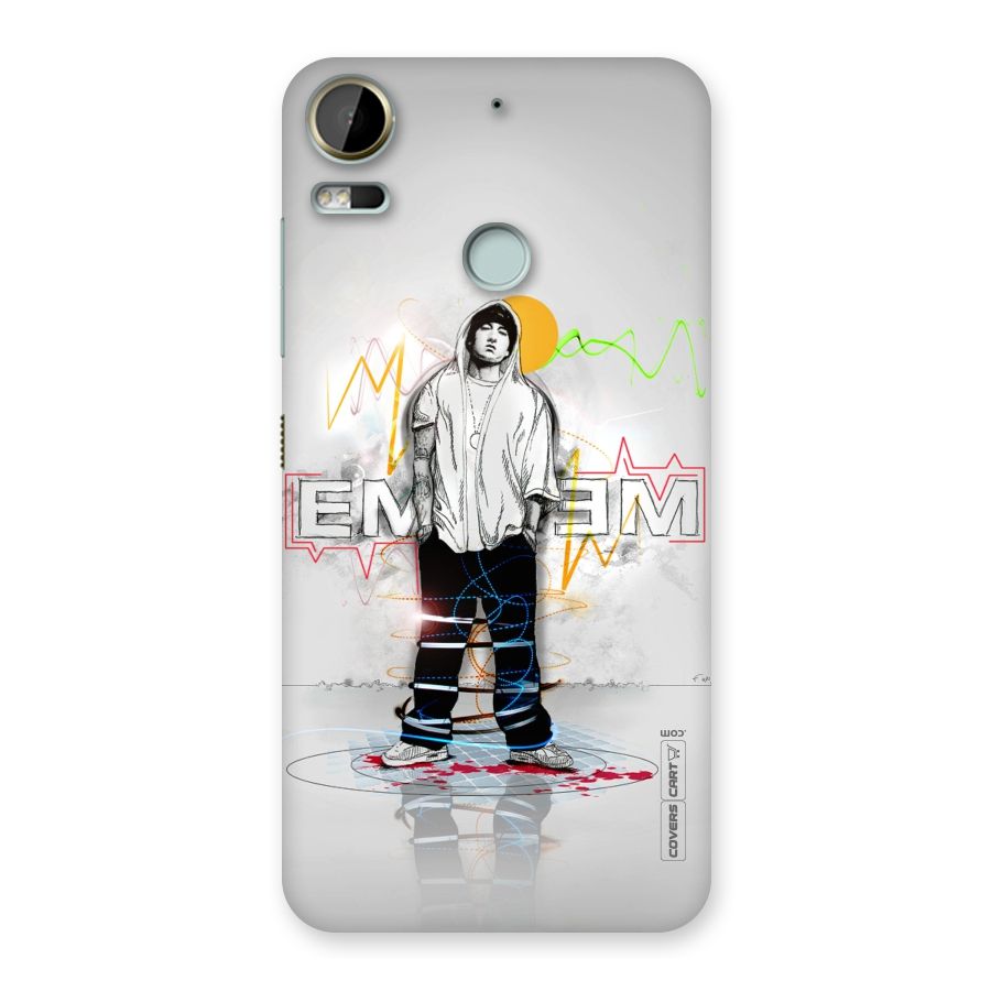 Rap King Eminem Back Case for Desire 10 Pro