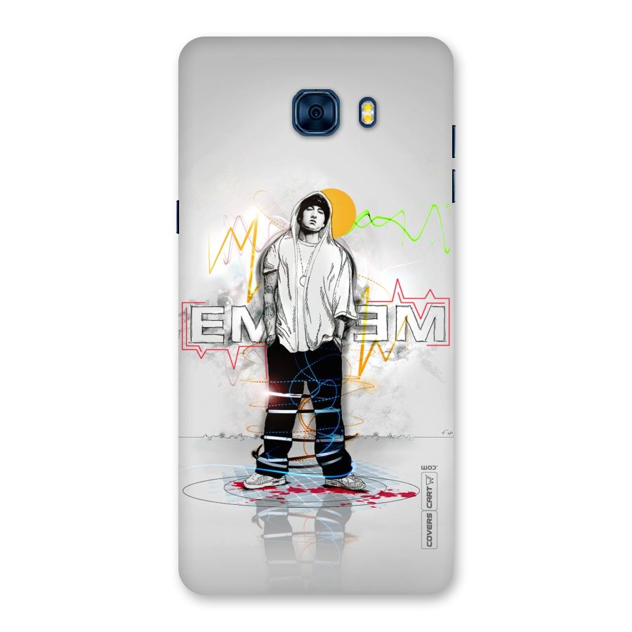 Rap King Eminem Back Case for Galaxy C7 Pro