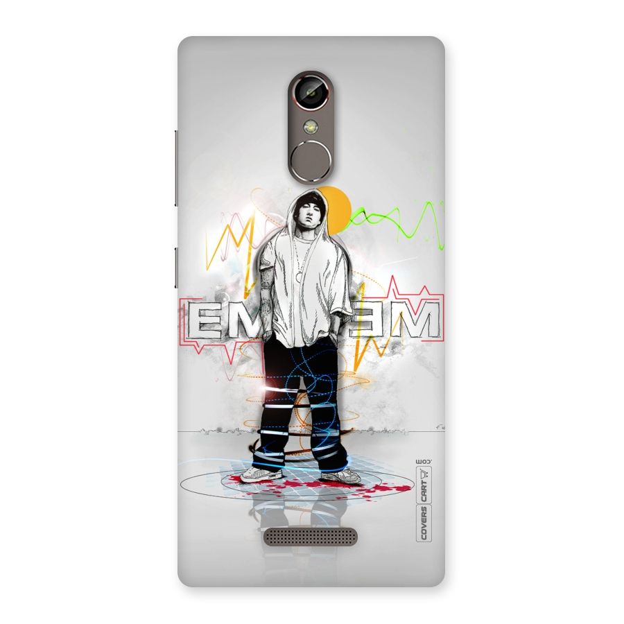 Rap King Eminem Back Case for Gionee S6s