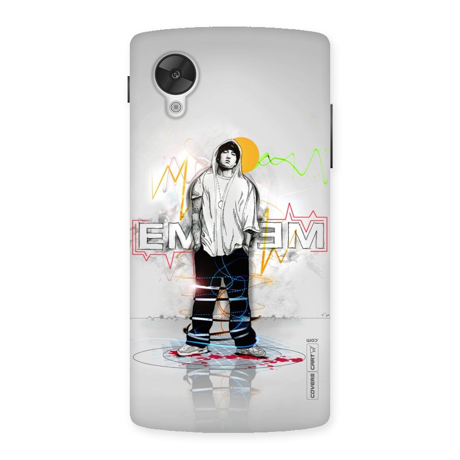 Rap King Eminem Back Case for Google Nexsus 5