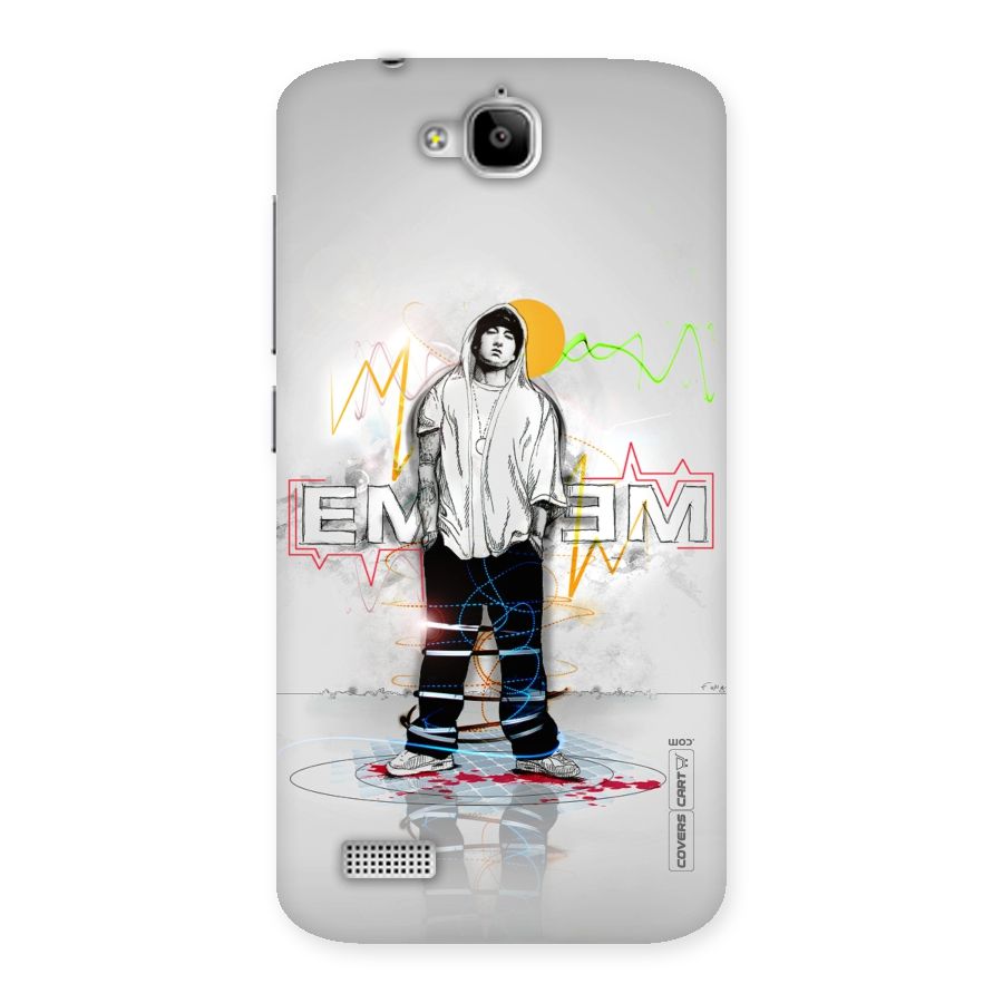 Rap King Eminem Back Case for Honor Holly