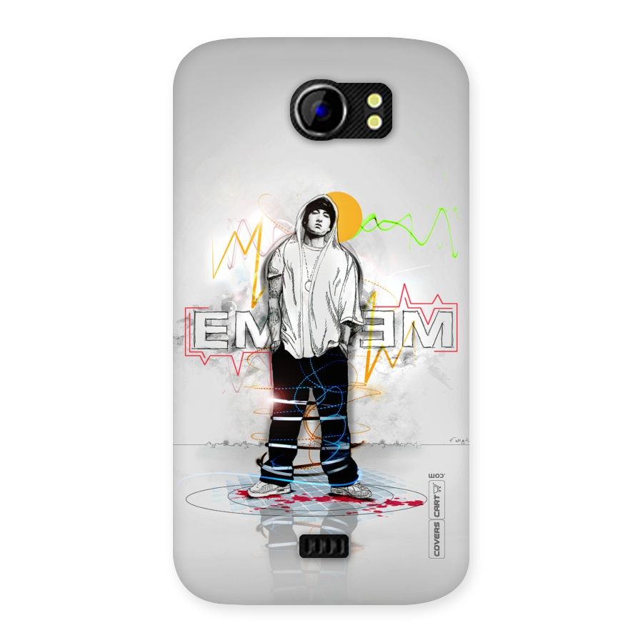 Rap King Eminem Back Case for Micromax Canvas 2 A110