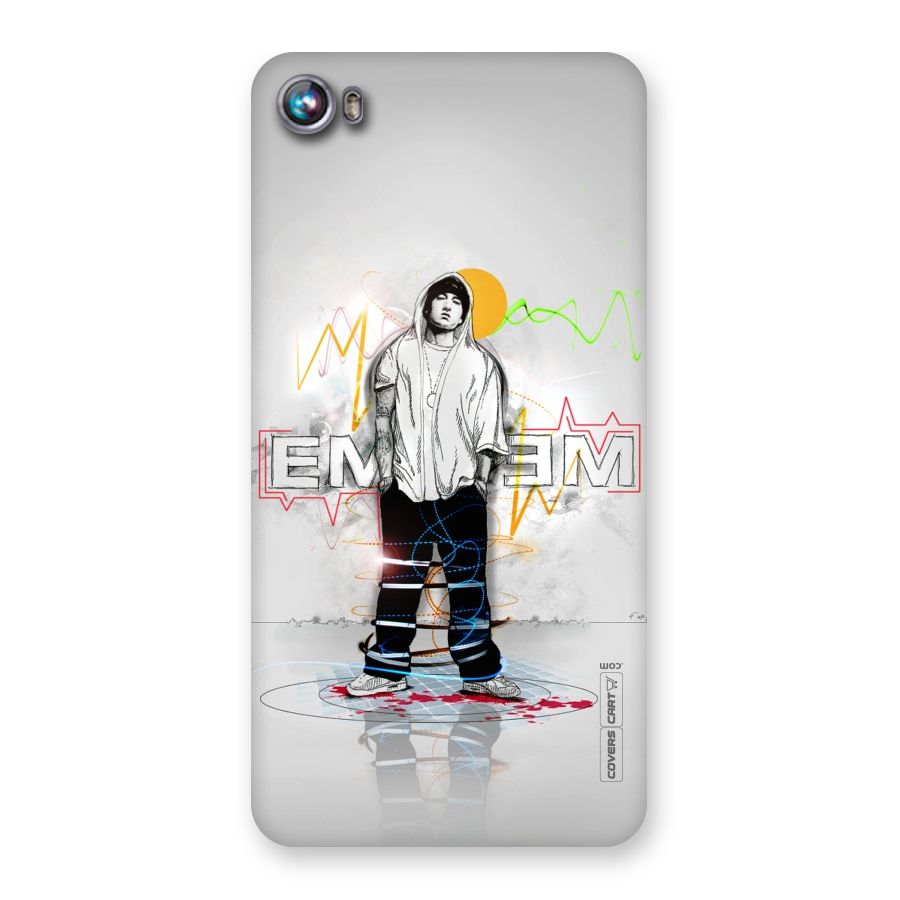 Rap King Eminem Back Case for Micromax Canvas Fire 4 A107