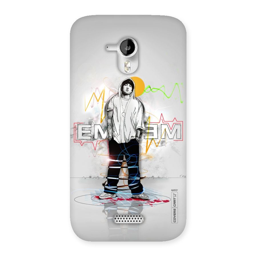 Rap King Eminem Back Case for Micromax Canvas HD A116