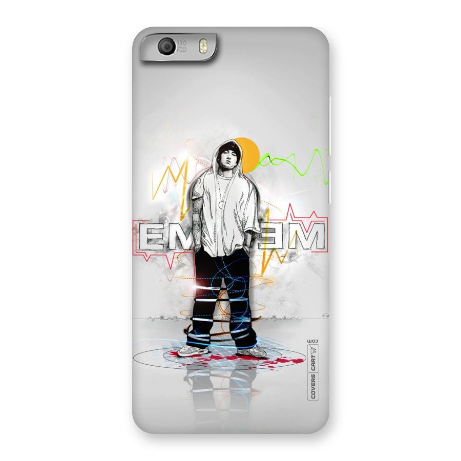 Rap King Eminem Back Case for Micromax Canvas Knight 2