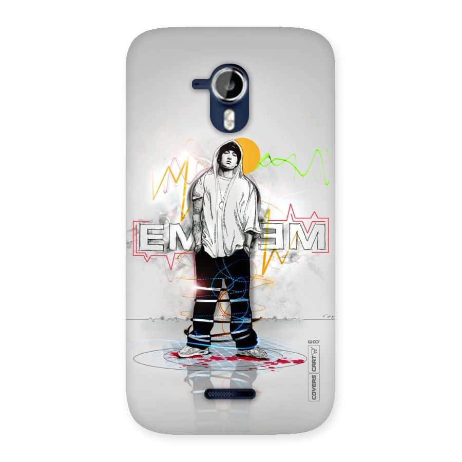 Rap King Eminem Back Case for Micromax Canvas Magnus A117
