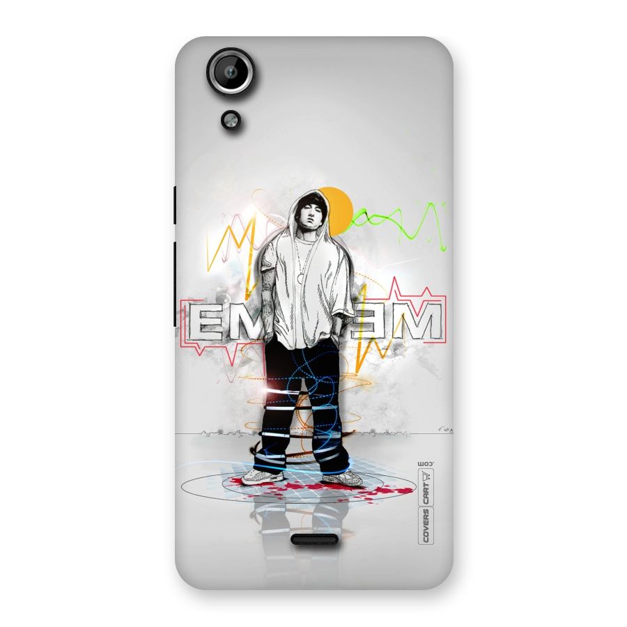 Rap King Eminem Back Case for Micromax Canvas Selfie Lens Q345