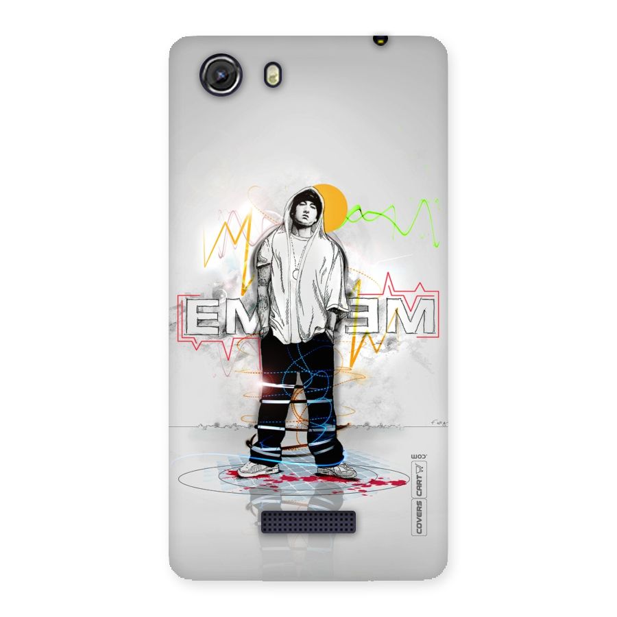 Rap King Eminem Back Case for Micromax Unite 3