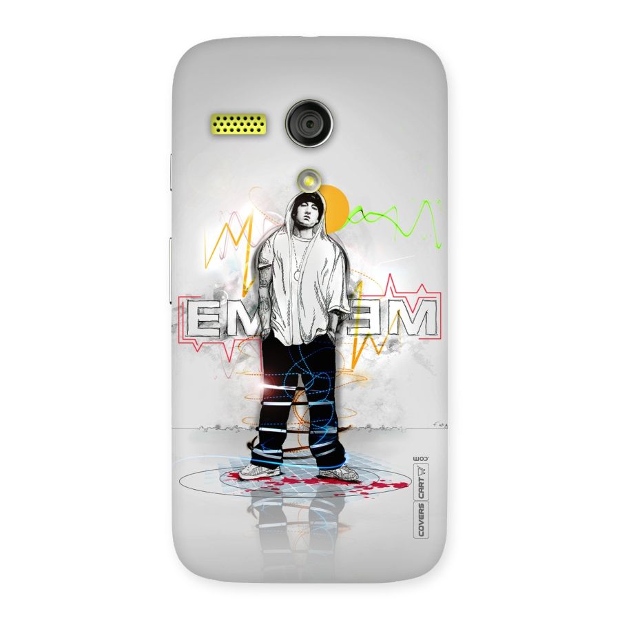 Rap King Eminem Back Case for Moto G