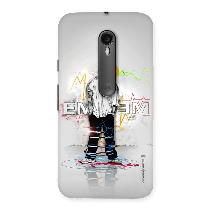Rap King Eminem Back Case for Moto G Turbo