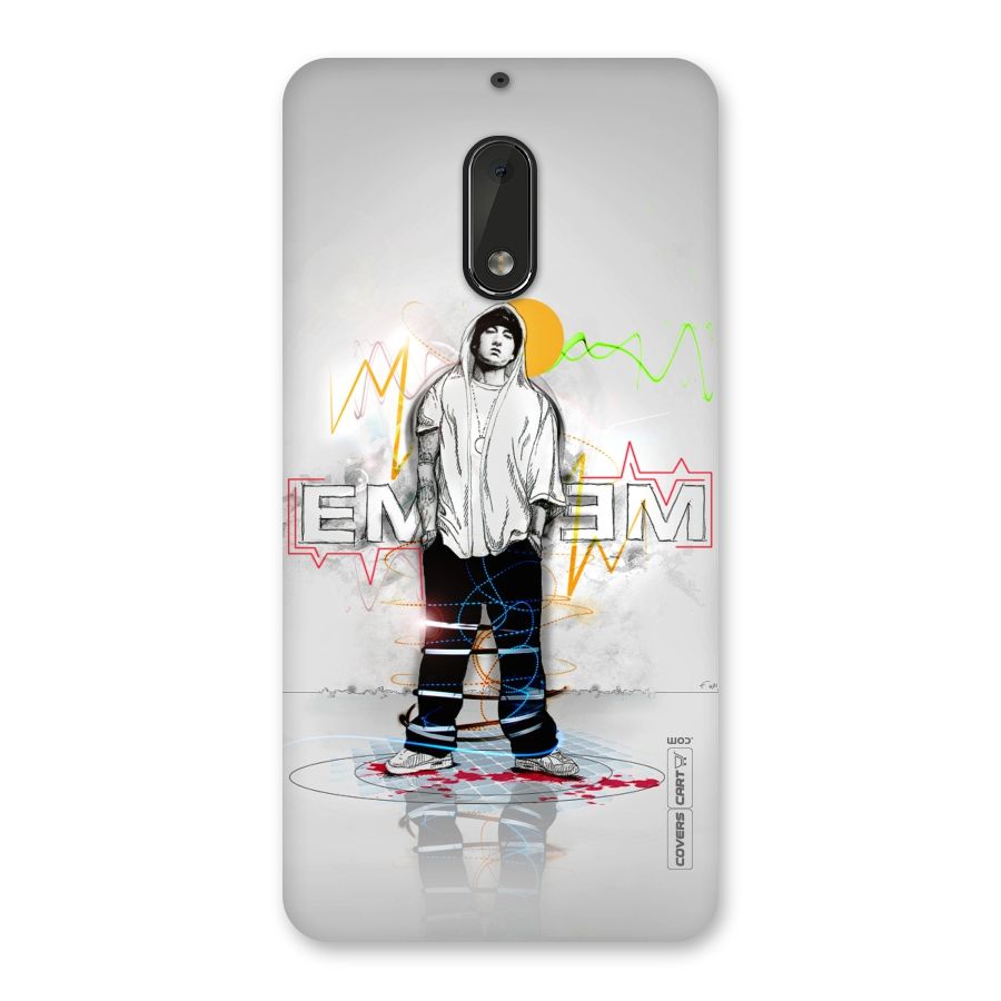 Rap King Eminem Back Case for Nokia 6