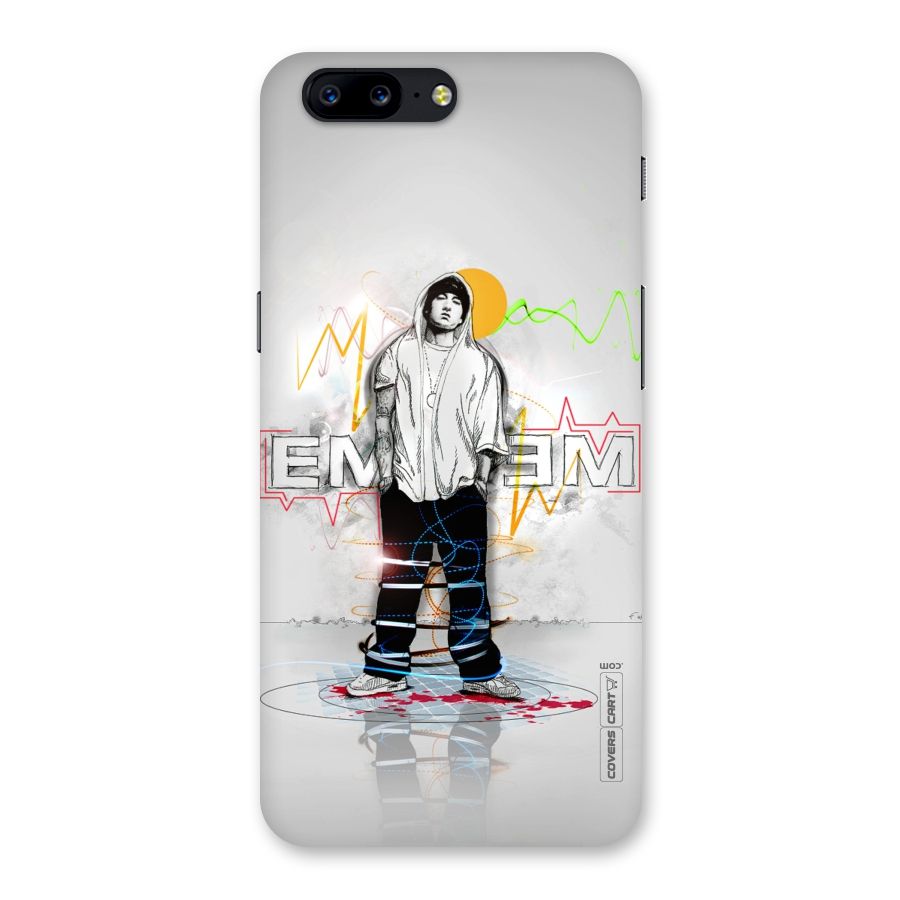 Rap King Eminem Back Case for OnePlus 5