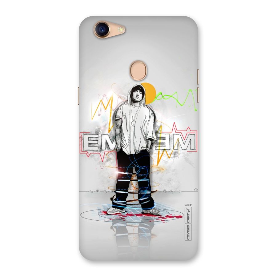 Rap King Eminem Back Case for Oppo F5