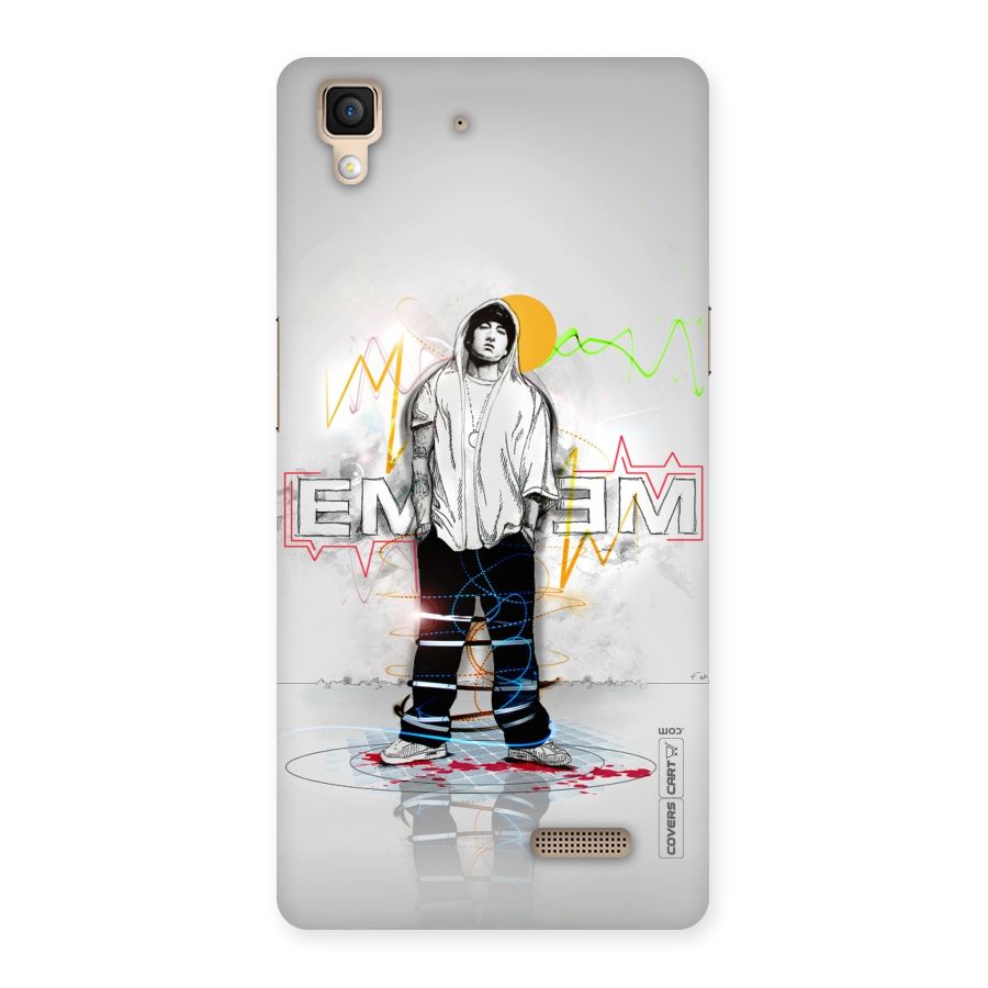 Rap King Eminem Back Case for Oppo R7