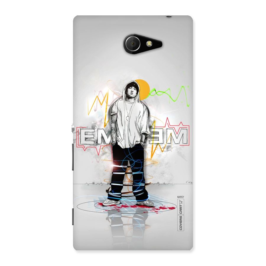 Rap King Eminem Back Case for Sony Xperia M2
