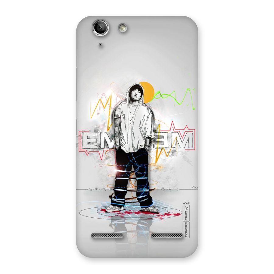 Rap King Eminem Back Case for Vibe K5 Plus